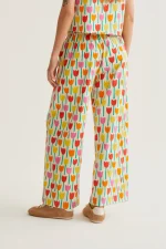 Tulip Print Trousers - Image 3