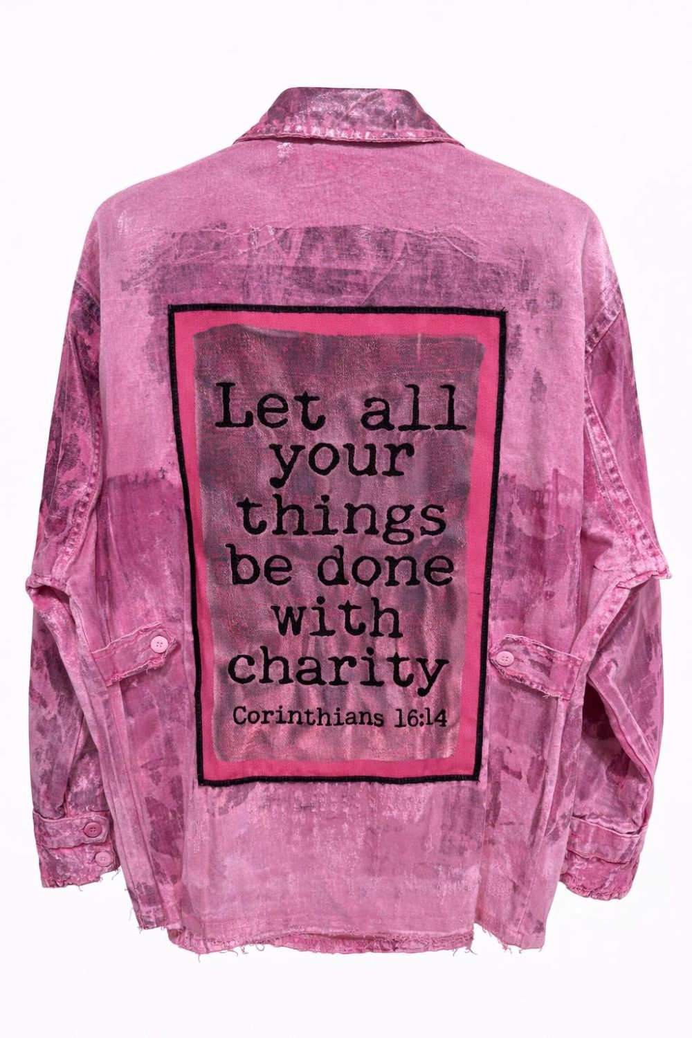 Jacket Ayios Foil - Fuxia - Image 2