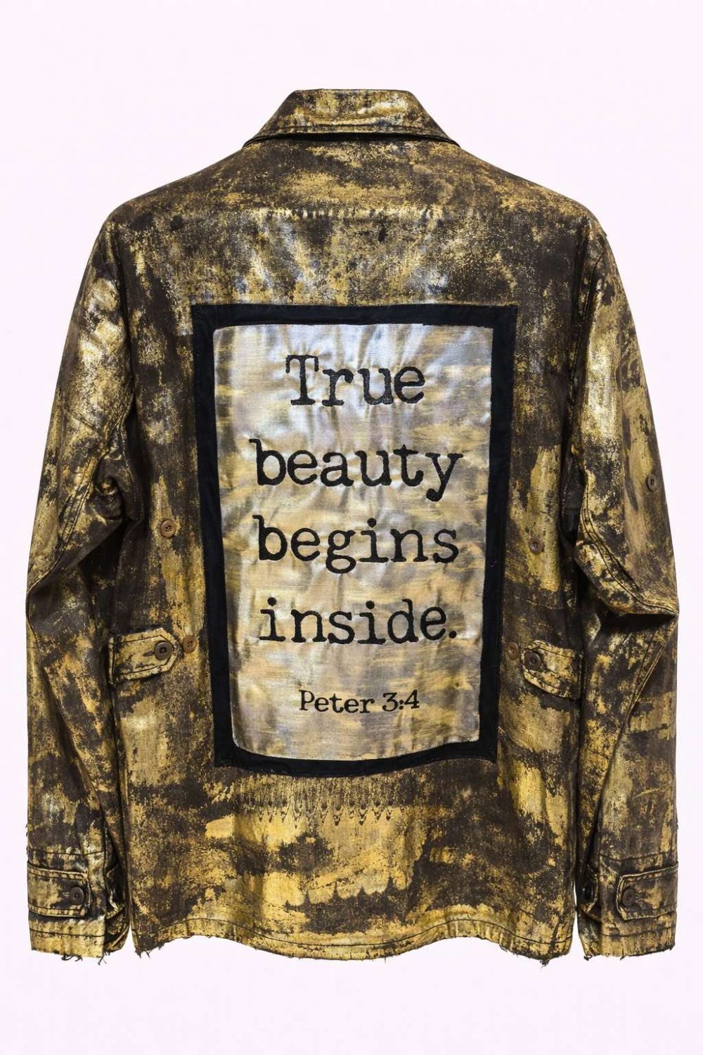 Jacket Ayios Foil - Gold - Image 2