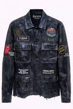 Jacket Ayios Foil - Midnight Blue