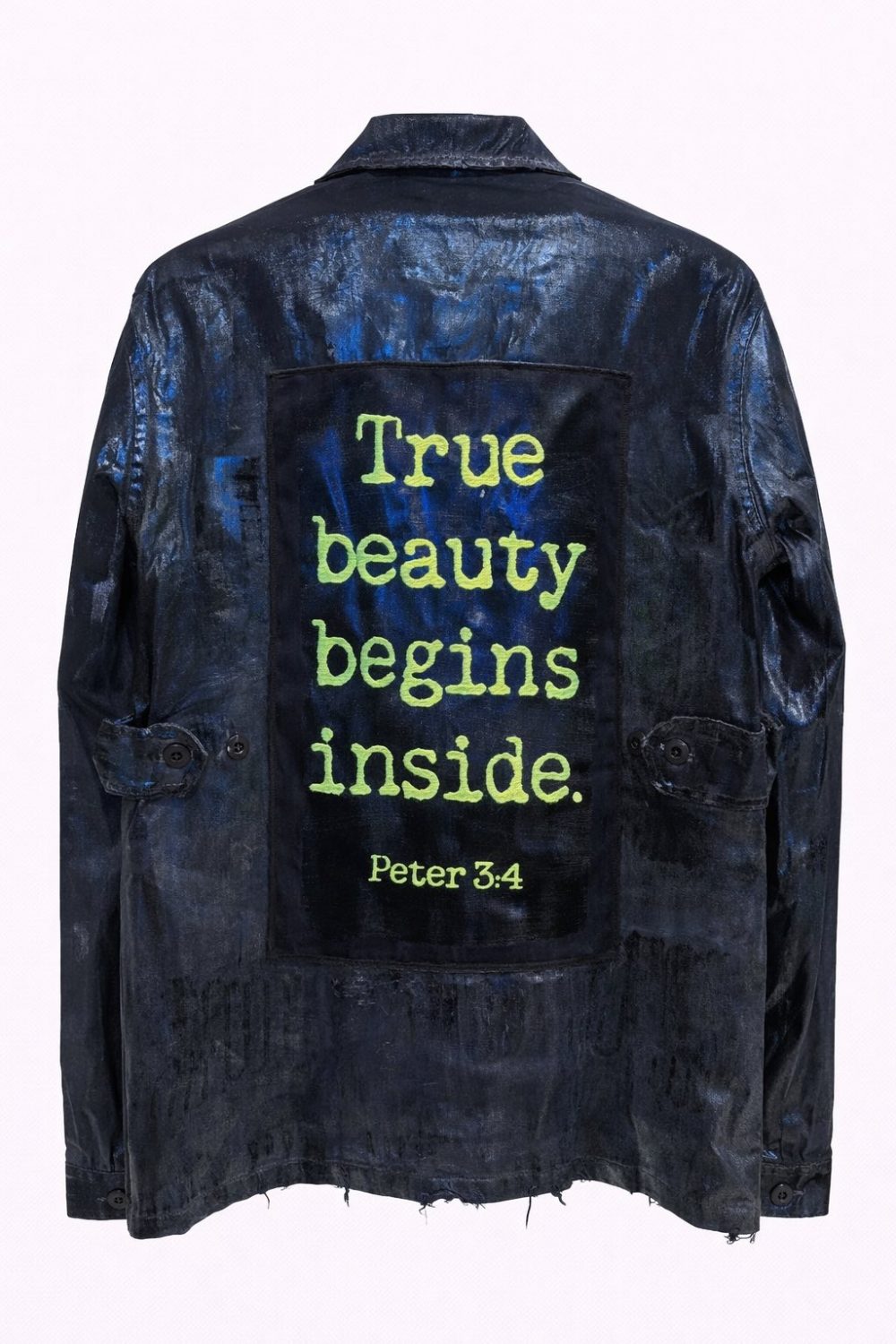 Jacket Ayios Foil - Midnight Blue - Image 2