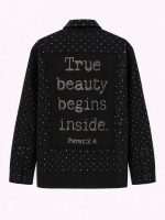 Jacket Ayios Strass - Black - Image 2