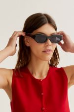 Red Knit Vest Top - Image 6