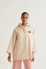 Ladybug Print Tench Coat