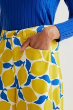 Limoncello Print Trousers - Image 4