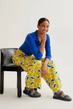 Limoncello Print Trousers - Image 6