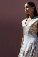 Jasmi Dress - Ecru - Image 2