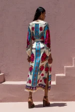 Freya Dress - Ecru - Image 2