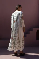 Jasmin Kaftan Dress - Beige - Image 3