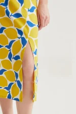 Limoncello Print Midi Skirt - Image 4