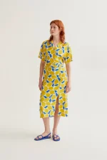 Limoncello Print Midi Skirt - Image 5