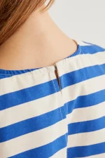 Bamboo Blue Print Top - Image 4