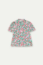 Burgundy Print Shirt - Image 2