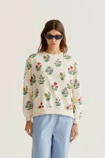 Gardener Print Sweatshirt