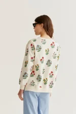 Gardener Print Sweatshirt - Image 3