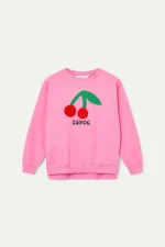 Cherry Embroidery Sweatshirt - Image 2
