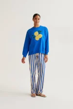 Lemon Embroidery Sweatshirt - Image 5