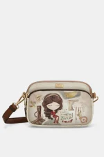 Muse Small Triple-Compartment Crossbody Bag