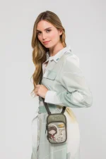 Muse Mini Crossbody Bag With Pocket - Image 4