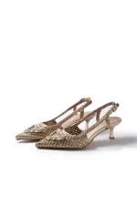 Divine Slingback - Gold - Image 3