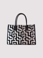 Τσάντα Akti Small Ecru-Black - Image 2