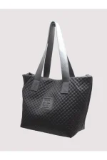 Τσάντα Ammos Small Sc Black Capitone - Image 3