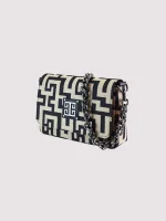 Τσάντα Athena Beige-Black