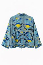 Suzani Velvet Jacket - Image 2