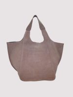 Τσάντα Dionysia Leather Suede Beige - Image 3