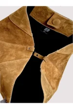 Τσάντα Fenia Leather Suede Pouro - Image 4