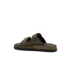 Greta Black/Gold Sandal - Image 4