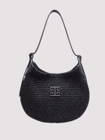 Τσάντα Iris Raffia Black - Image 3