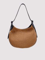 Τσάντα Iris Raffia Taba - Image 2