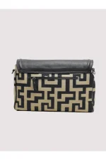 Τσάντα Ismini Beige-Black - Image 3