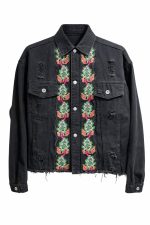 Jacket Elektra - Embroidered Flowers
