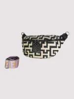 Τσάντα Kronos Beige-Black