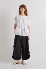 White Petal Top - Image 2