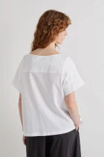 White Petal Top - Image 4