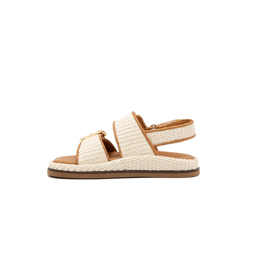 Maya Sandal - Pearl - Image 3