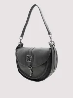 Τσάντα Mousa Small Leather Black Dolaro