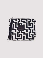 Τσάντα Nefeli Small Ecru-Black