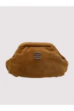 Τσάντα Niovi Mini Leather Suede Pouro - Image 2