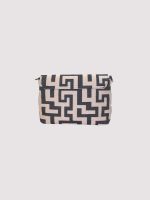 Τσάντα Ouranos Beige-Black - Image 3