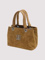 Τσάντα Perla Leather Suede Pouro - Image 3