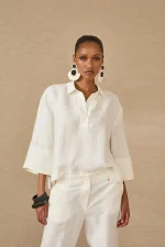 Blanc Lumiere Top