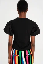 Plumage Top - Black - Image 3