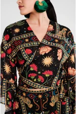 Eternity Wrap Blouse - Image 4