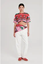 Fantasia Crop Top - Viscose