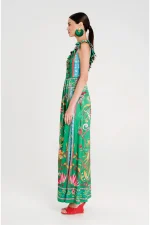 Exotic Long Dress - Jacquard - Image 2
