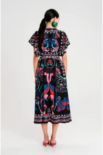 Cosmology Wrap Long Dress - Image 4